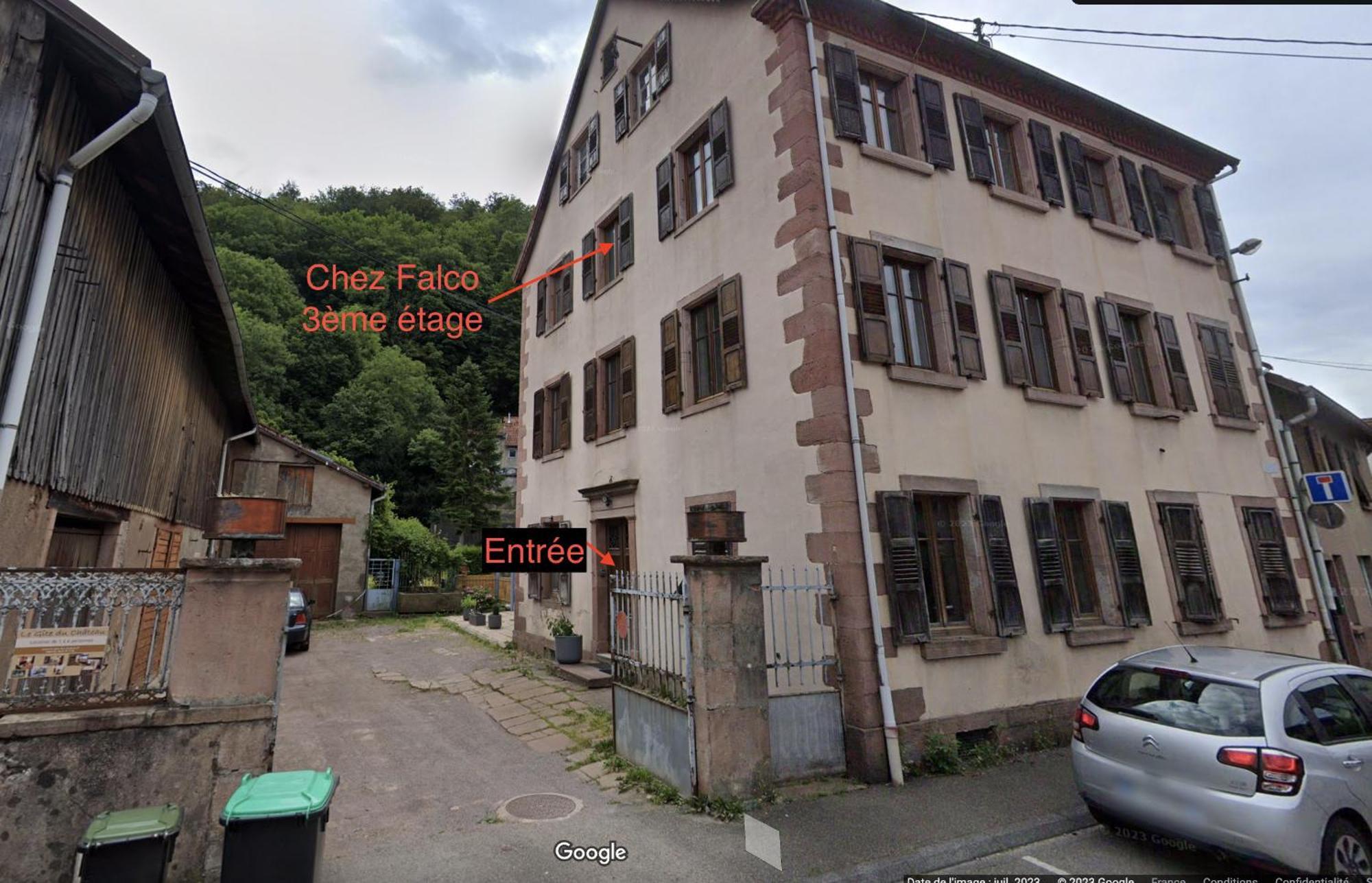 Appartement « Chez Falco » Vue Sur Le Chateau Schirmeck Exteriör bild